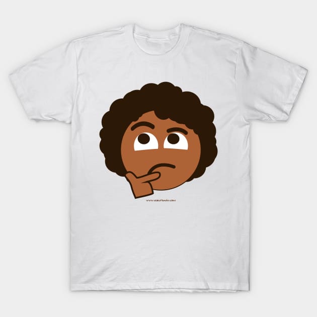 Noiremoji Hmm T-Shirt by quelparish